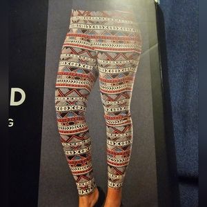 Torrid size 1 Fashion Full Length Leggings, NWT